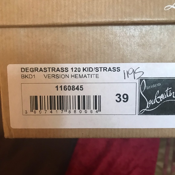 ❌SOLD❌Christian Louboutin Degrasstrase - Picture 8 of 8